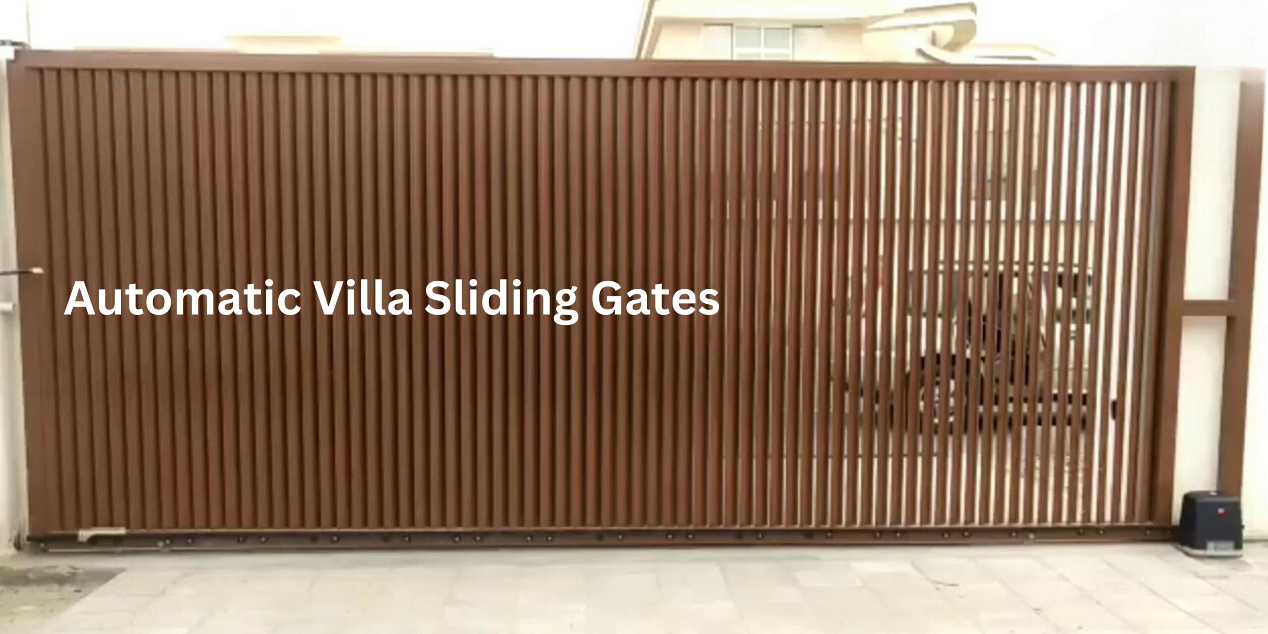 Automatic sliding Gate in Dubai