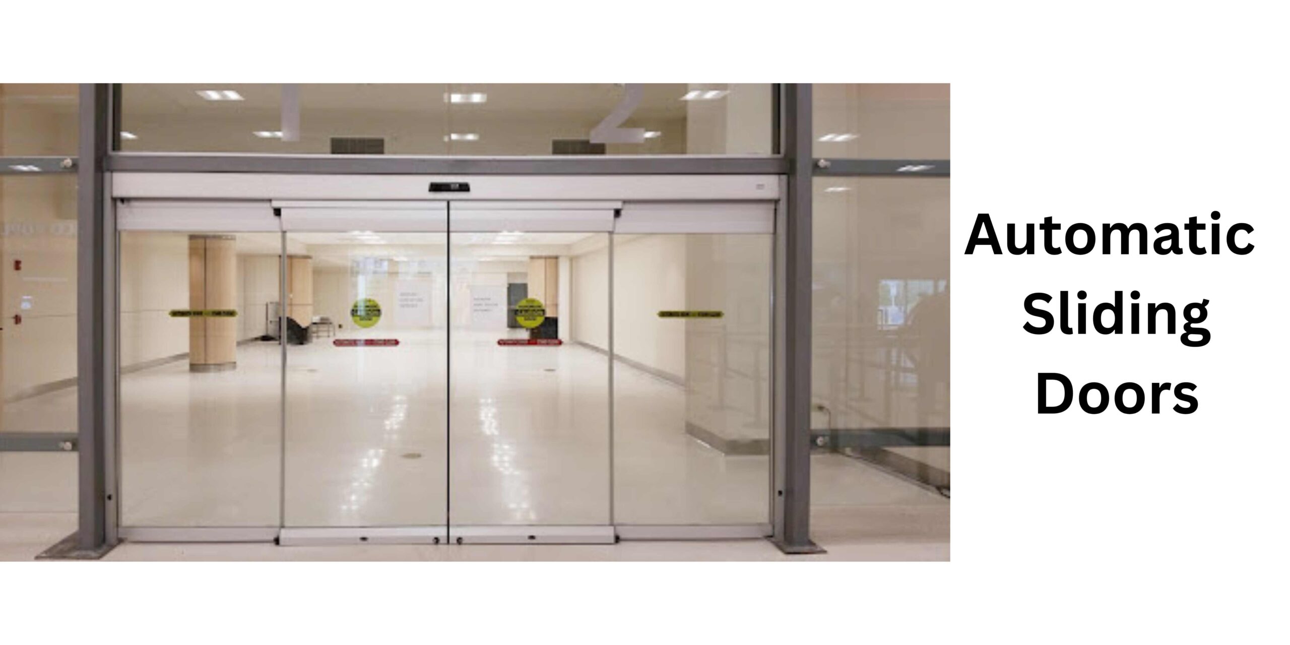 Automatic sliding door in Dubai